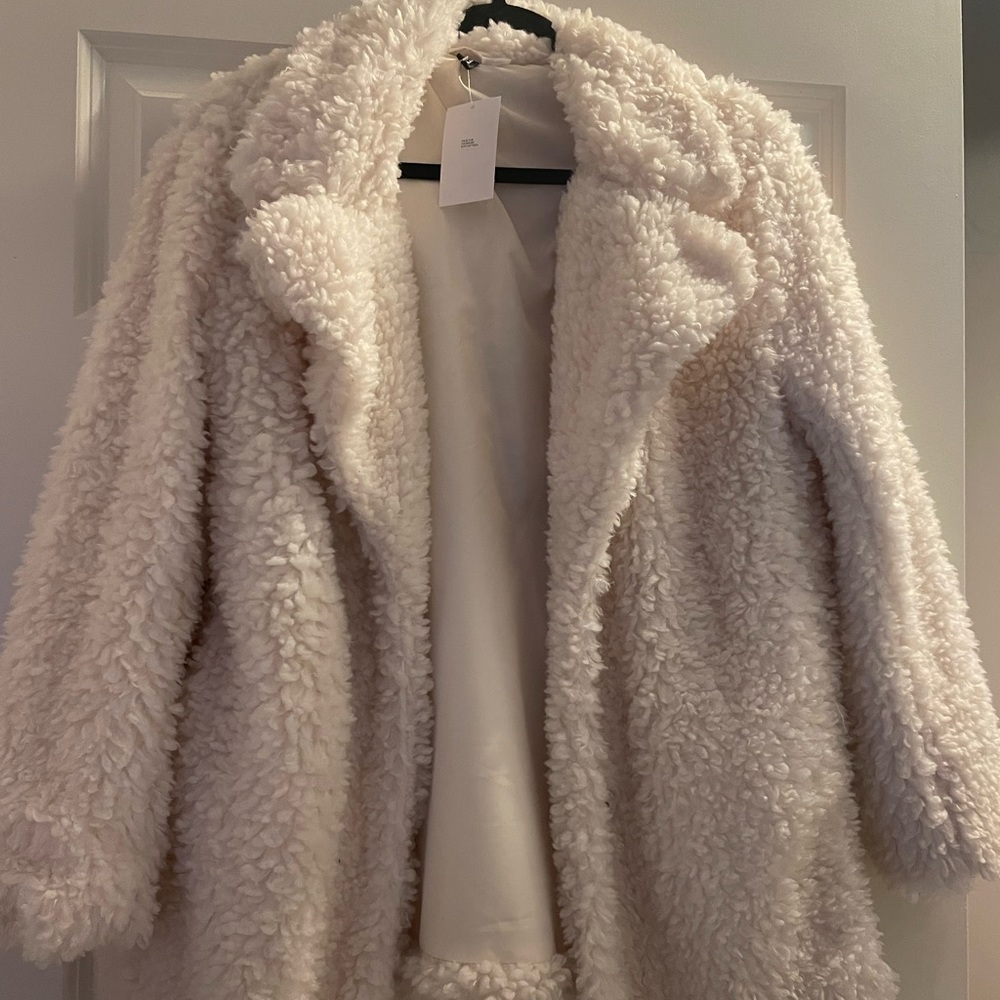 White Teddy Jacket